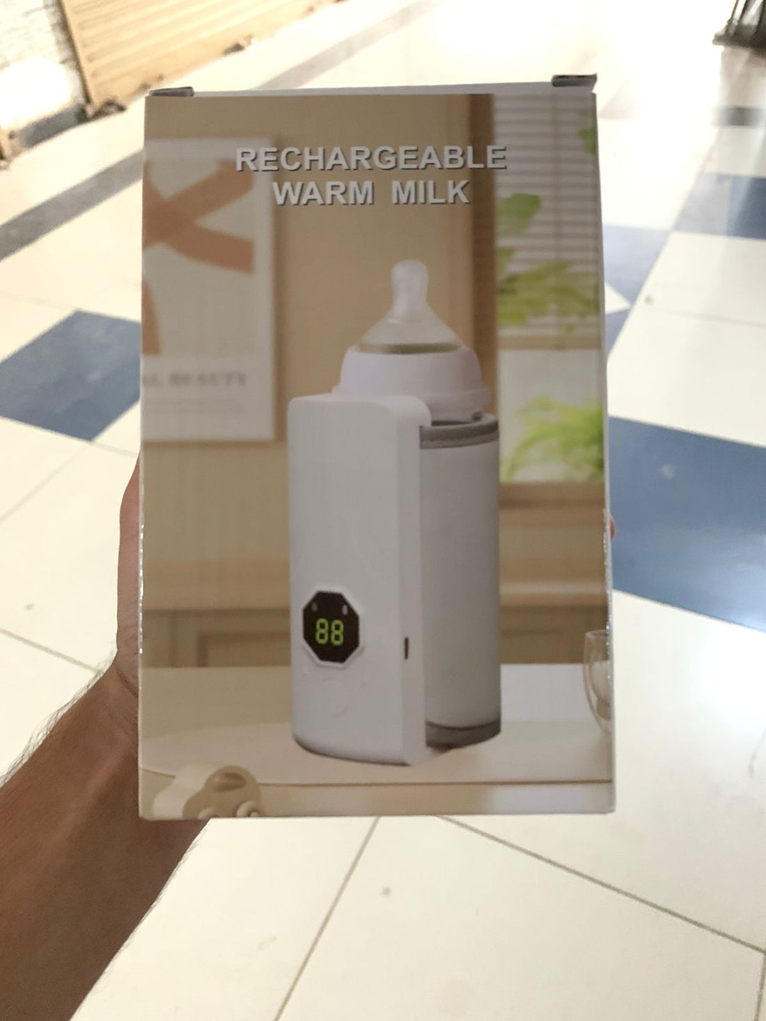 Portable Rechargeable Baby Bottle Warmer